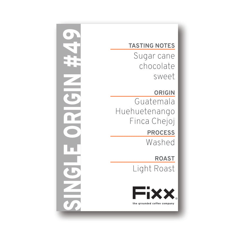 FiXX Single Origin - Guatemala, Huehuetenango