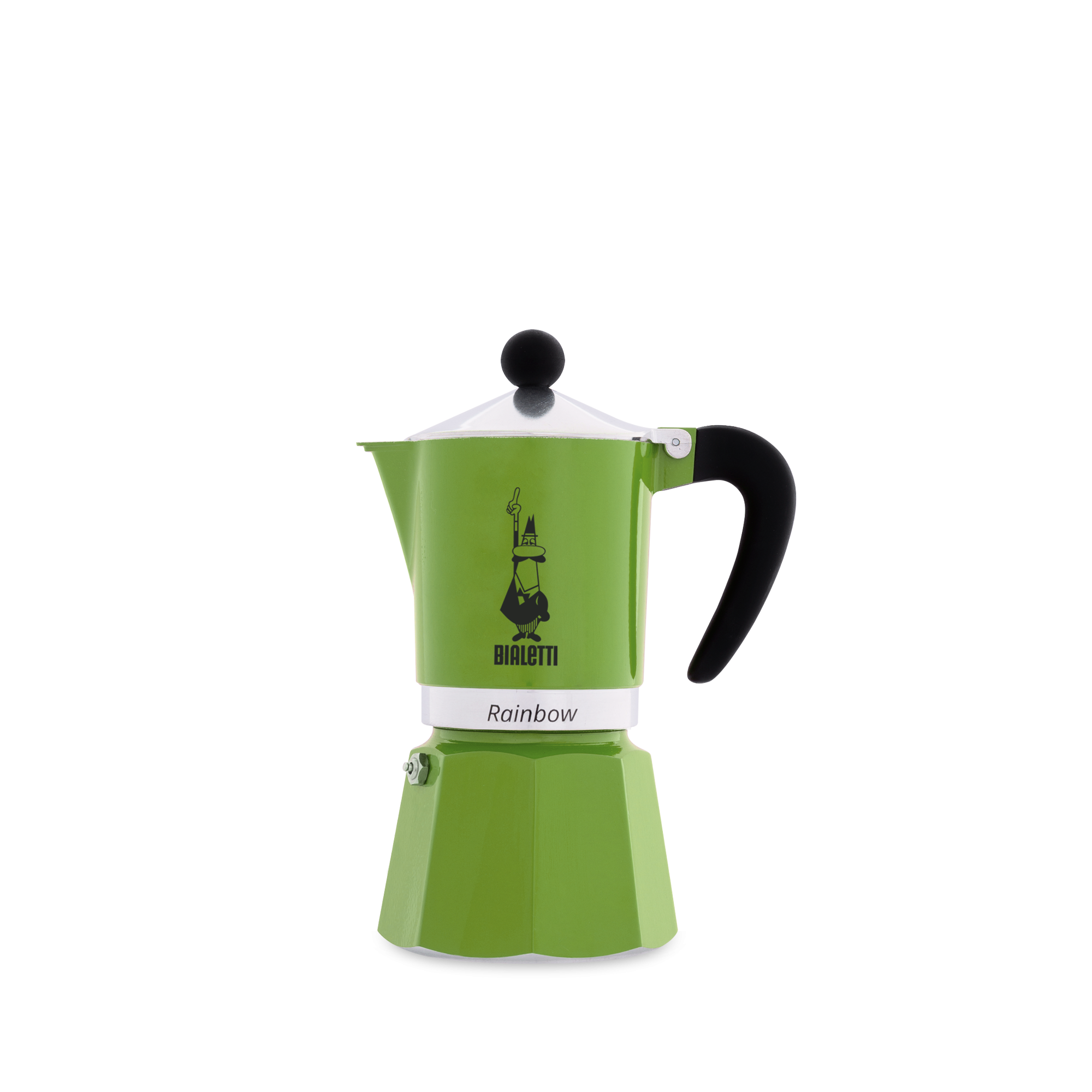 bialetti rainbow coffee maker green