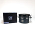 Coffee canister with black lid and &