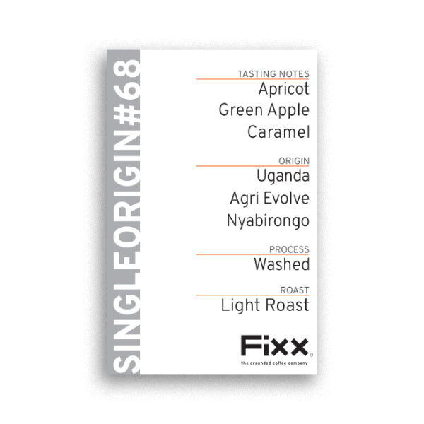 FiXX Single Origin - Uganda, Agri Evolve, Nyabirongo, Rwenzori Mountains