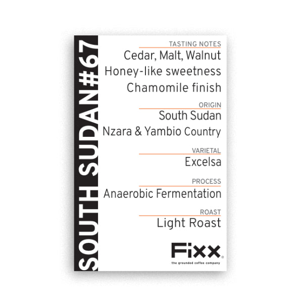 FiXX Single Origin - South Sudan, Excelsa