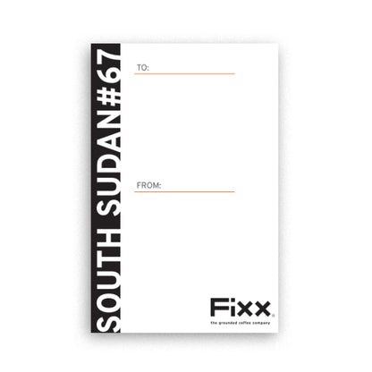 FiXX Single Origin - South Sudan, Excelsa