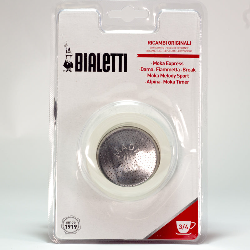 Bialetti Replacement Filter and Gasket FiXX Coffee