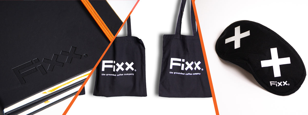 fixx coffee branded merchandise image