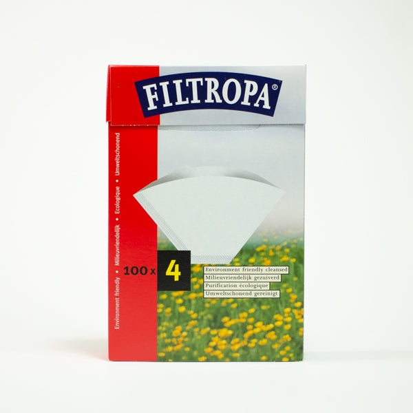 Filtropa - White Coffee Filter Paper (White) Size 4