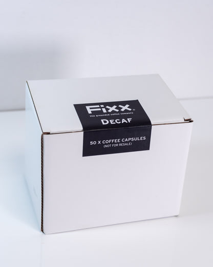 FiXX Decaf Coffee Capsules